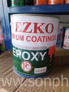Sơn lót kẽm Epoxy EZKO 1 Thành phần 4Kg