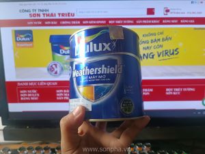 Sơn Ngoại Thất Dulux Weathershield BJ8 1 Lít