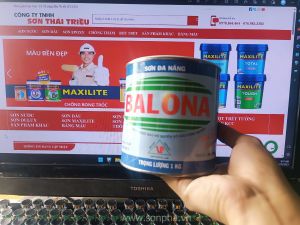Sơn đa năng Chống thấm, chống ố Balona 1Kg