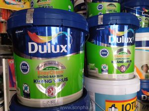 Dulux EasyClean Chống Bám Bẩn Kháng Virus – Mờ 15L