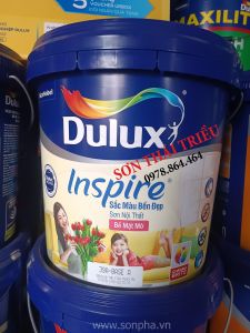Dulux Inspire Nội Thất Sắc Màu Bền Đẹp Bề Mặt Mờ 15L