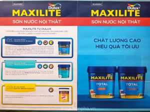 BẢNG MÀU MAXILITE TRONG NHÀ