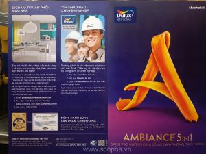 BẢNG MÀU DULUX 5IN1