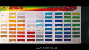 BẢNG MÀU REDSUN