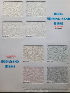 BẢNG MÀU ĐÁ HOÁ BÌNH